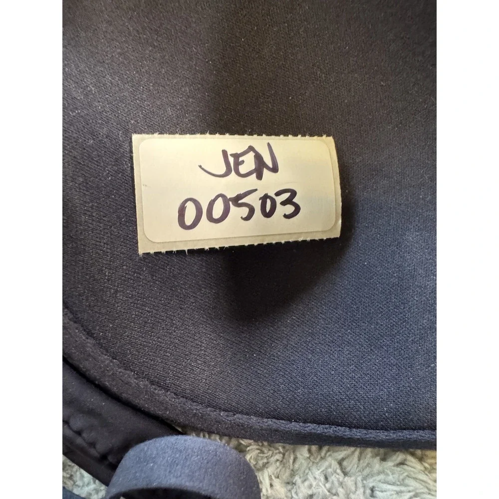 Calvin Klein T-Shirt Bra 34B Black Padded Underwire Nylon Blend